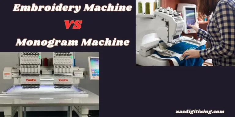 Difference Between Embroidery And Monogramming Machines 